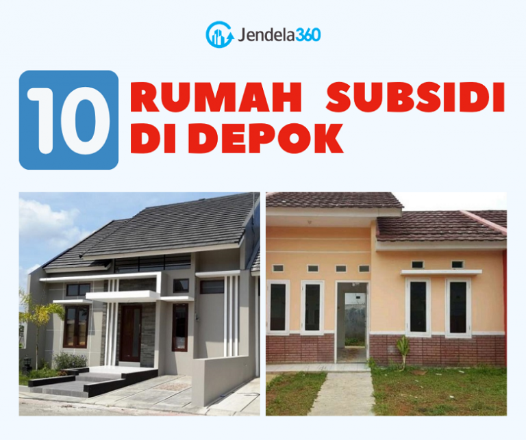 10 Rumah Subsidi Depok Murah Harga Rp 100 Jutaan