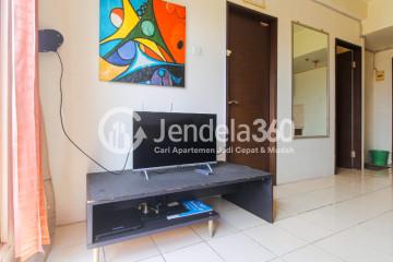 Living Room 2BR Puri Park View Apartment at Low Floor