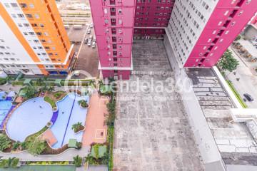 Balcony Green Pramuka City Apartment Studio Fully Furnished