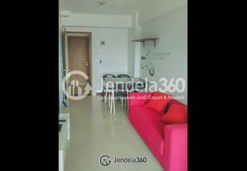 Living Room 2BR Apartment with City View at Bintaro Park View