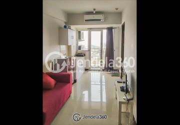 Living Room 2BR Apartment with City View at Bintaro Park View