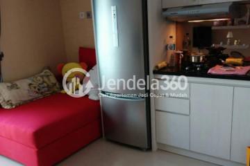 Living Room Green Central City Apartment 1BR Fully Furnished