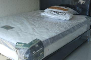 Bedroom Low Floor 1BR Apartment with Street view View at Semanggi Apartment