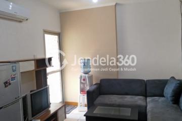 Living Room Middle Floor 2BR Apartment with City View at Mediterania Gajah Mada Apartment