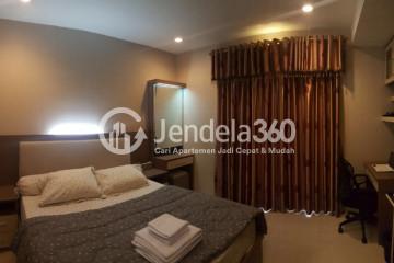 Bedroom 1BR Apartment with pool&city View at Cosmo Mansion - Jakarta Residence Thamrin City