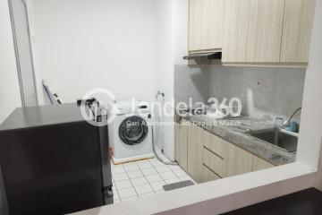 Kitchen 3BR Apartment with city View at Paladian Park