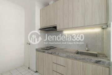 Kitchen 3BR Apartment with city View at Paladian Park