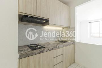 Kitchen 3BR Apartment with city View at Paladian Park