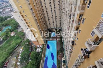 Balcony Spotless 2BR Apartment Middle Floor with CITY View at Green Palm Residence