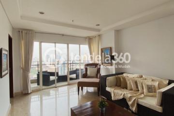 Living Room Permata Hijau Residences 3+1 BR Fully Furnished