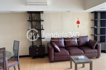 Living Room Taman Anggrek Condominium Apartment 2BR View Swimming Pool & City