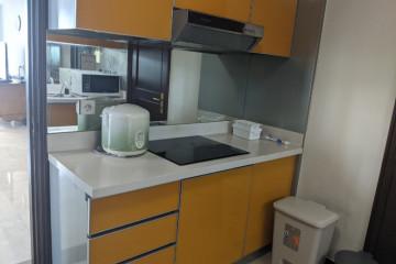 Kitchen 3BR Casablanca Apartment at Tower 2