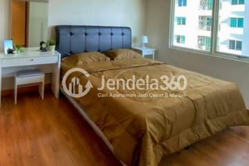 Bedroom High Floor 3BR Apartment with City View at Thamrin Residence Apartment