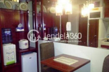 Living Room Low Floor 1BR Apartment with pool View at MTH Square