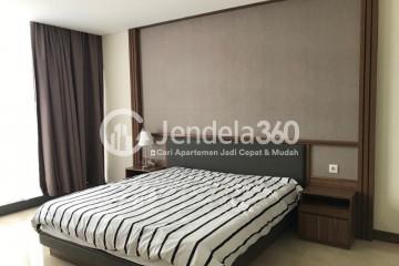 Bedroom 1BR Apartment with City View at Lavenue Apartment