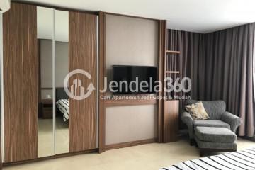 Bedroom 1BR Apartment with City View at Lavenue Apartment