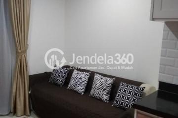 Living Room Well Located 2BR Apartment Middle Floor with timur View at Pejaten Park Residence