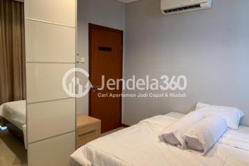 Bedroom 2 2BR Apartment with City View at Thamrin Residence Apartment