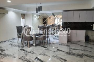 Dining Room The Mansion Kemayoran Jasmine 3BR Fully Furnished