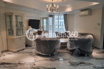Living Room The Mansion Kemayoran Jasmine 3BR Fully Furnished