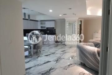 Living Room The Mansion Kemayoran Jasmine 3BR Fully Furnished