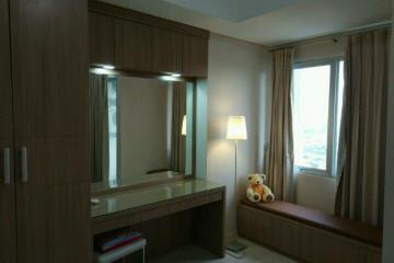 Bedroom Well Furnished 1BR Apartment Middle Floor with City View at Cosmo Terrace - Jakarta Residence Thamrin City