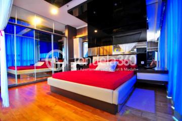 Bedroom 1BR Ancol Mansion Apartment at High Floor