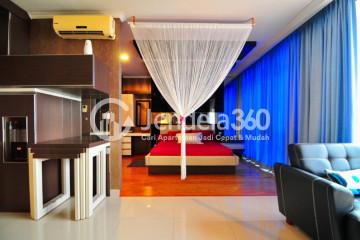 Bedroom 1BR Ancol Mansion Apartment at High Floor