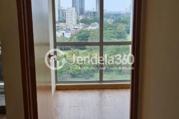 Bedroom Relaxed Studio Apartment Middle Floor with city View at The Mansion Kemayoran Bougenville