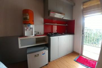 Kitchen Studio Apartment with Lapangan Basket View at Kalibata City Green Palace