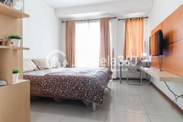 Bedroom Lovely Studio Apartment High Floor with City View at Thamrin Executive Residence