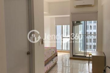 Kitchen Spotless Studio Apartment High Floor with pool View at M Town Residence Serpong