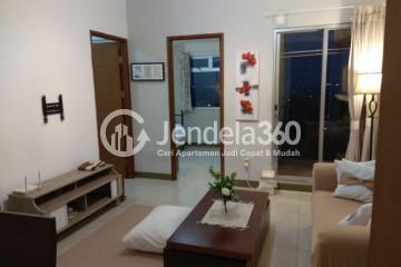 Living Room Gading Green Hill Apartment 2BR View Swimming Pool (Utara)