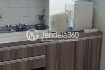 Kitchen Emerald Bintaro Apartment 2BR Fully Furnished View Swimming Pool