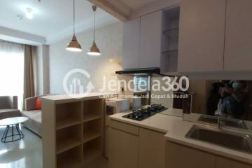 Kitchen 1BR Apartment with City View at Signature Park Grande