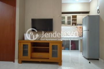 Living Room 2BR Gading Mediterania Residence Apartment at Middle Floor