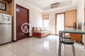 Living Room Sudirman Park Apartment 1BR Fully Furnished