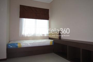 Bedroom 3 Restful 3BR Apartment Middle Floor with City View at Thamrin Residence Apartment