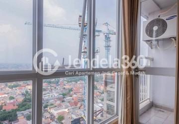 Balcony High Floor Studio Apartment with City View at Taman Melati Margonda Apartment