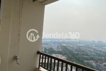 Balcony Mediterania Marina Ancol Apartment 2BR Fully Furnished