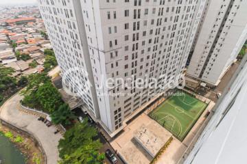 Balcony Studio Apartment with Street View at Bassura City Apartment