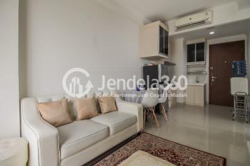 Living Room Signature Park Grande 2BR Fully Furnished