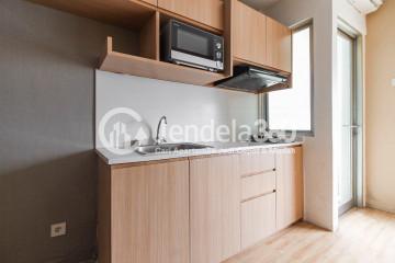 Kitchen Sudirman Park Apartment 1BR Fully Furnished