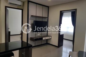 Living Room Elegant 2BR Apartment at Metro Garden Apartment Tower 1