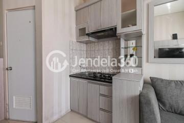 Kitchen Green Pramuka City Apartment 2BR Tower Nerine View Main Road