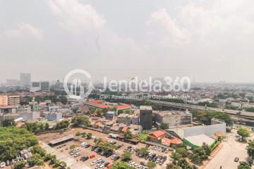 Balcony Green Pramuka City Apartment 2BR Tower Nerine View Main Road