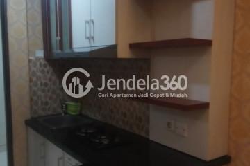 Kitchen Puri Park View Apartment Studio View Jalan parkir