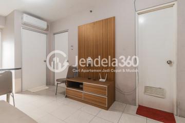 Living Room 2BR Apartment with Sea View at Green Bay Pluit Apartment