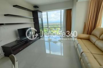 Living Room Simply Look 2BR Apartment at U Residence Karawaci High Floor