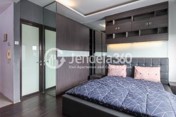 Bedroom Sudirman Park Apartment Studio Fully Furnished